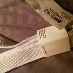 NWT American Apparel White Cotton Belt